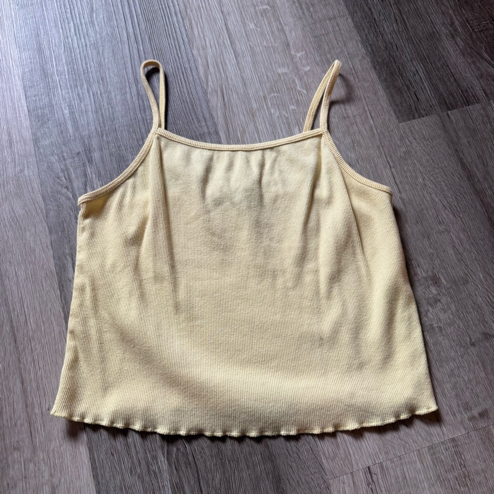 Yellow tank top